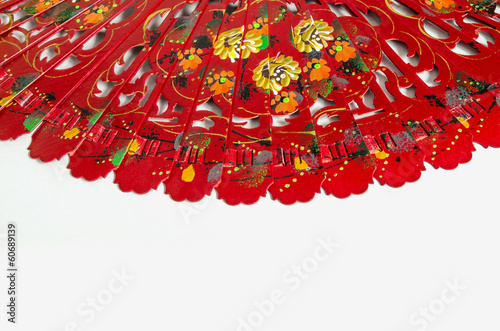 Spanish red fan