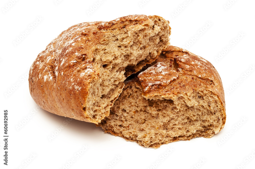 Fresh bread isolated