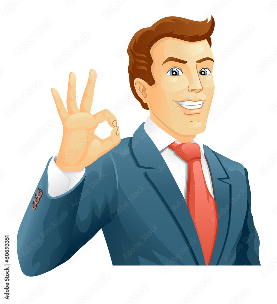 Smiling businessman Smiling businessman