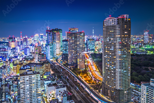 Tokyo, Japan at the Minato Ward District © SeanPavonePhoto