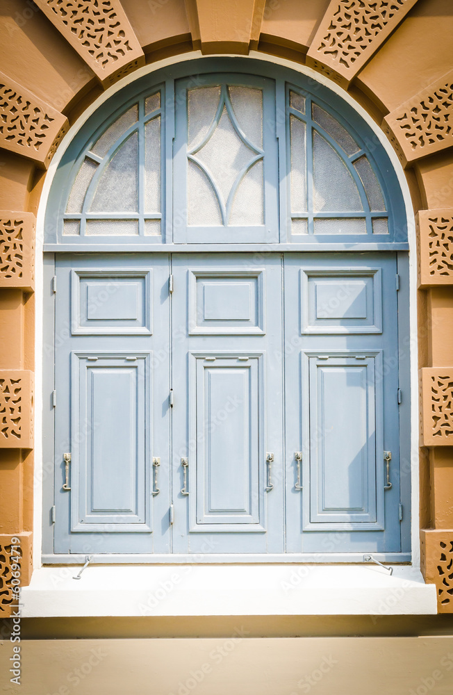 Obraz premium Wood windows