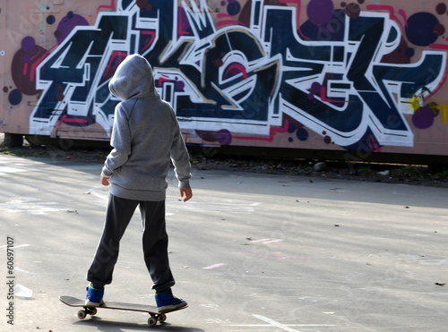 skateboarder  photo
