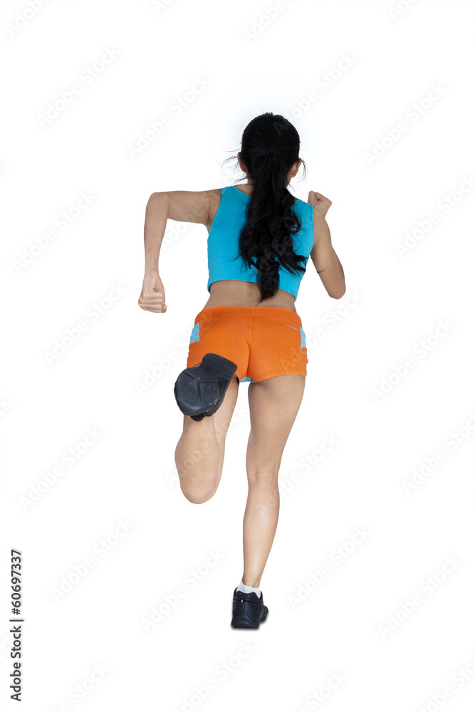 Sports woman running Sports woman running