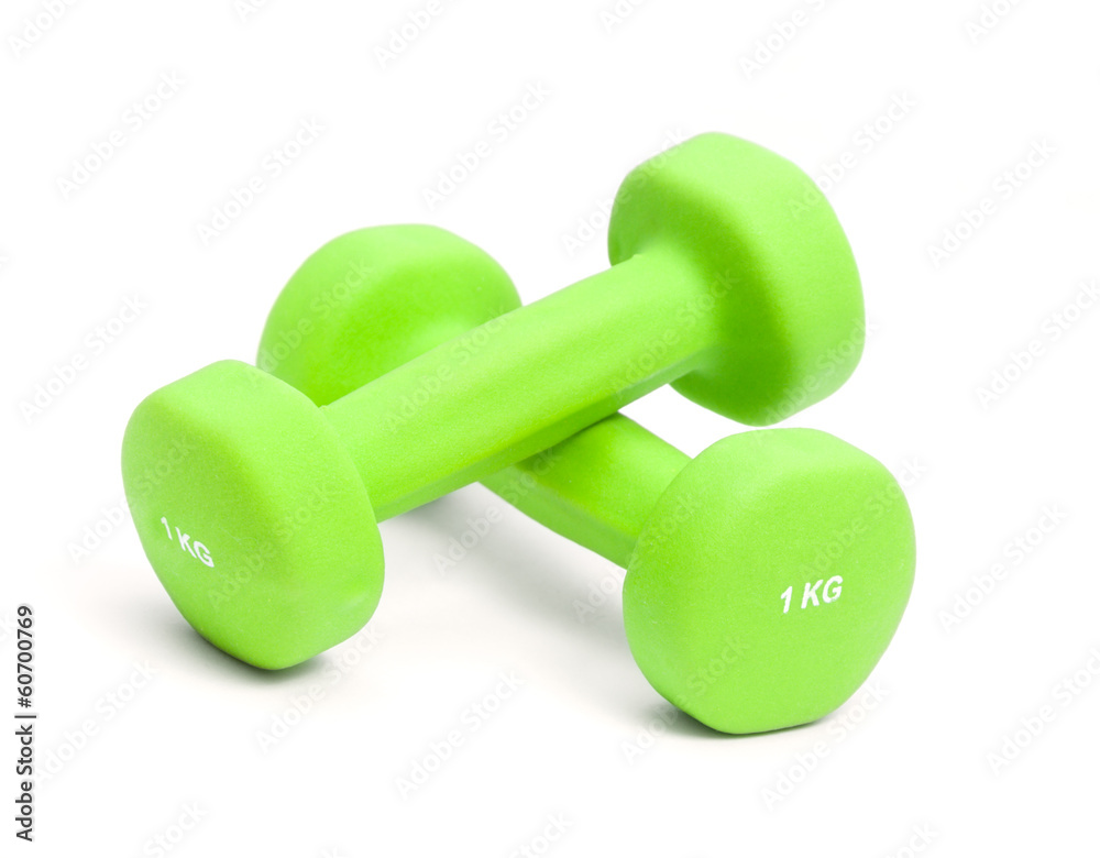 two dumbbells one kg two dumbbells one kg