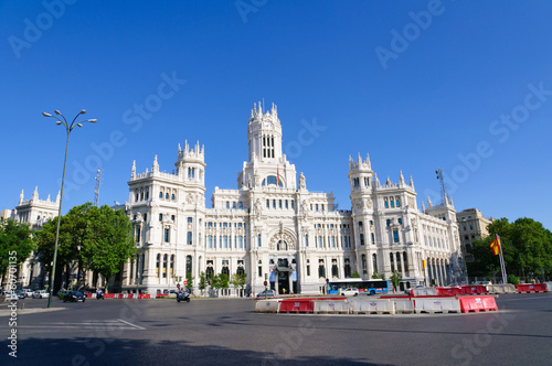 Fototapeta Naklejka Na Ścianę i Meble -  Palacio de Comunicaciones in Madrid, Spain