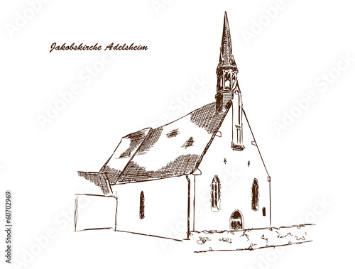 Jakobskirche Adelsheim Kirche