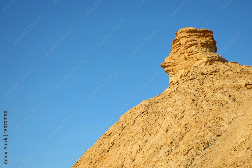 Camel head rock close up