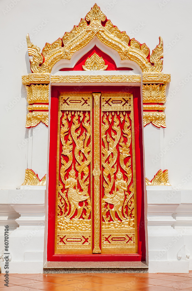 beautiful temple door