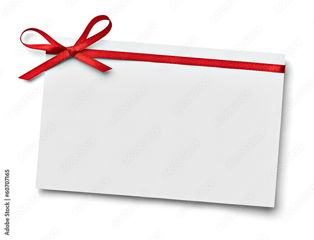 ribbon bow card note chirstmas celebration greeting ribbon bow card note chirstmas celebration greeting