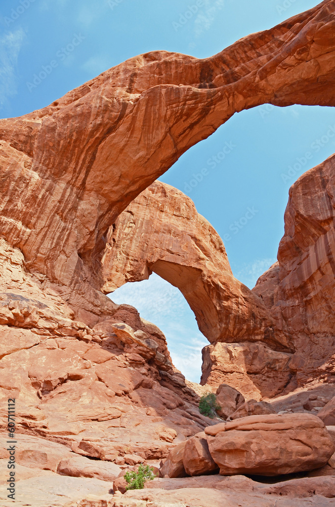The Double Arch - Arches National Park, Utah