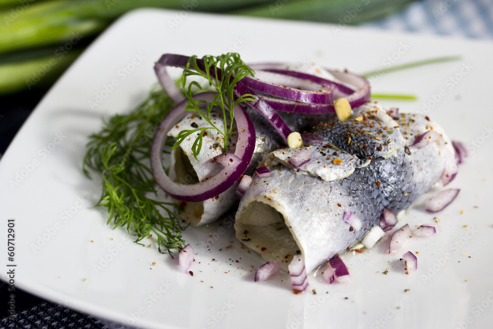 Rollmops Hering StockFoto Adobe Stock
