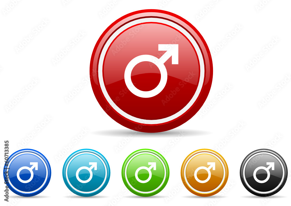 male icon vector set male icon vector set
