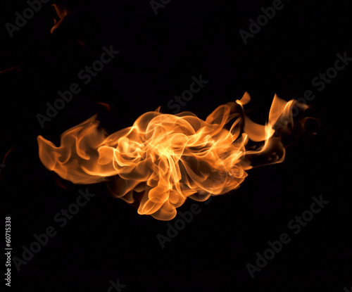 Burning flame © scenery1