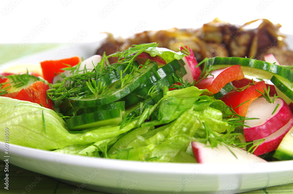steaks with vegetable steaks with vegetable