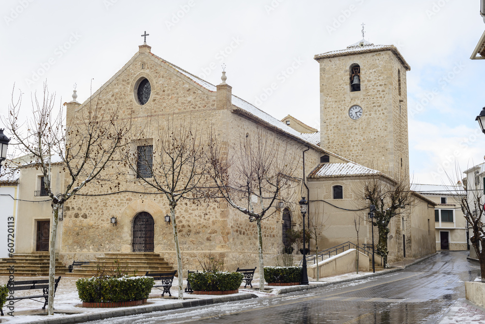 The Church of Our Lady of the Incarnation in Maria, Spain