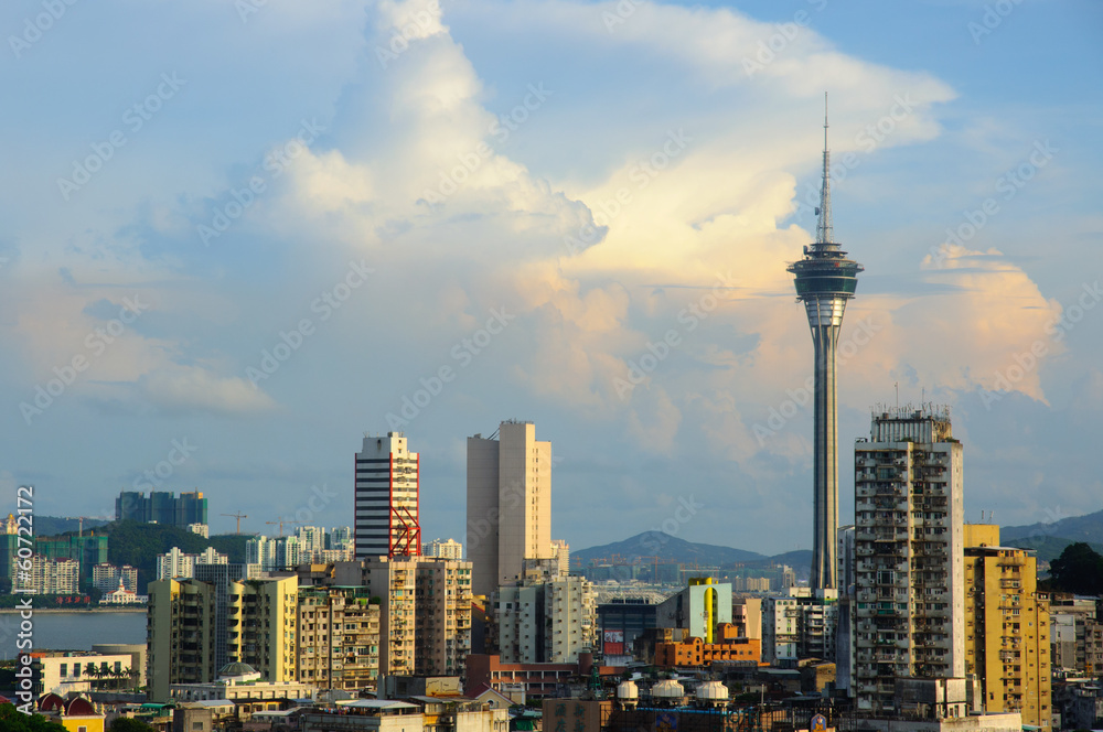Naklejka premium Macao Tower