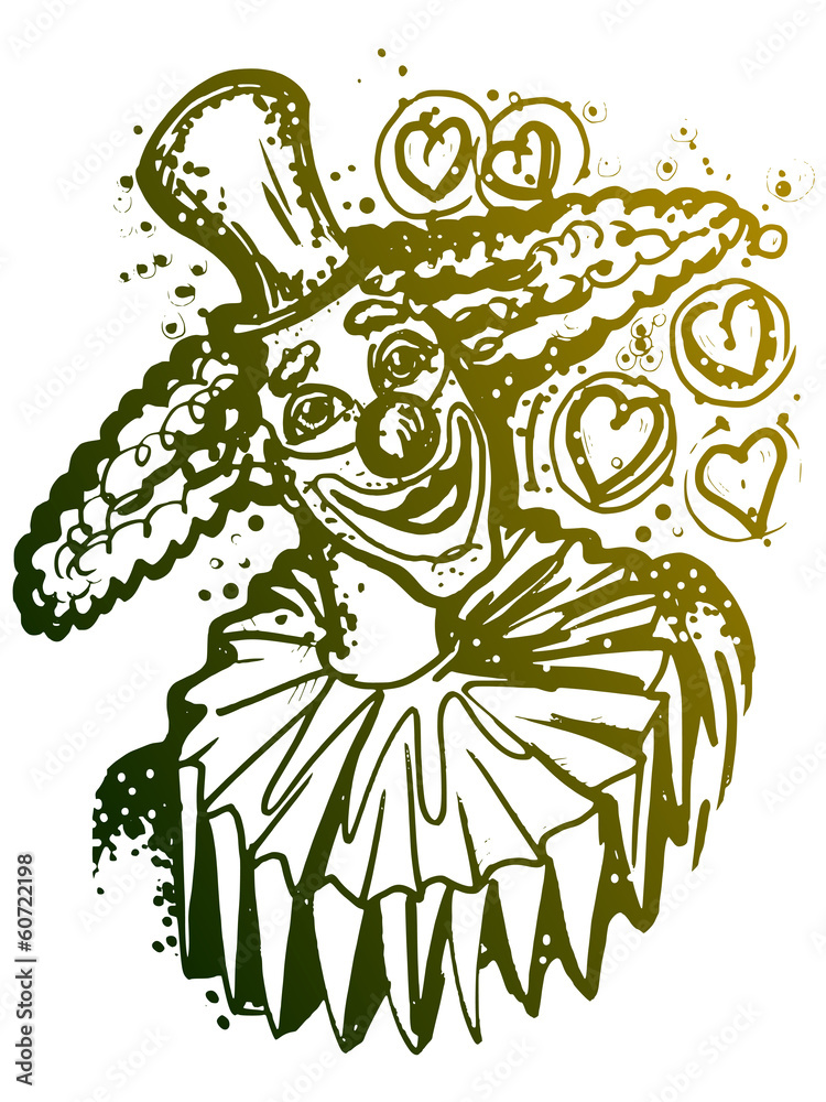 Fototapeta premium clown