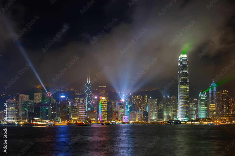 Obraz premium Hong Kong Skyline