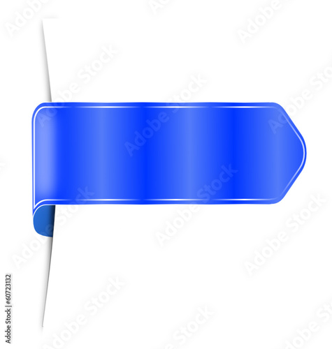 Banner Sticker blau  #140126-svg04