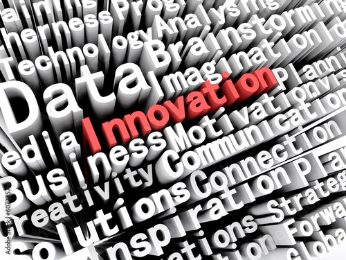 Innovation Business Words Concept