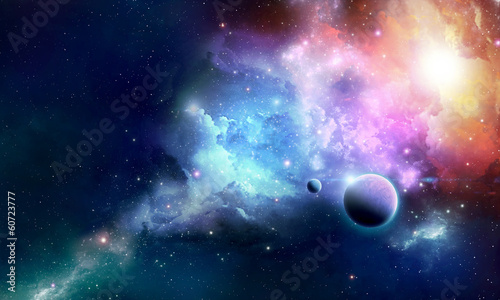 Fototapeta Naklejka Na Ścianę i Meble -  Nebula Z