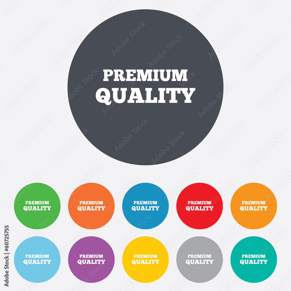Premium quality sign icon. Special offer symbol Premium quality sign icon. Special offer symbol