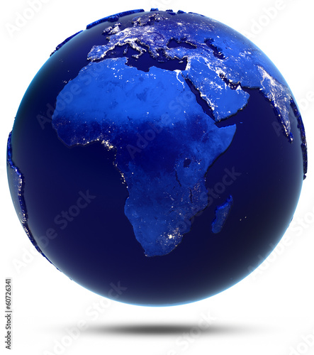 Africa continent and countries