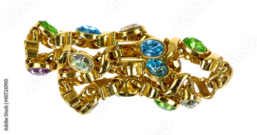 Costume jewelry bracelet
