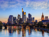 Frankfurt city skyline, Germany
