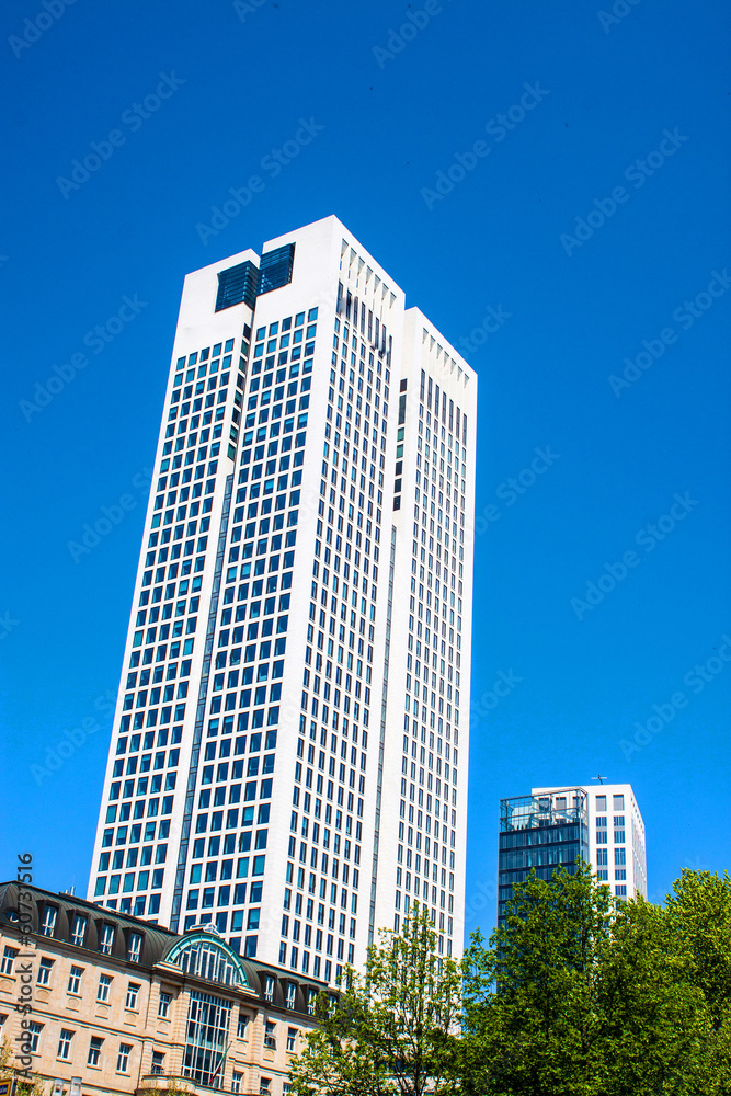 Skyscrapers in Frankfurt, Germany