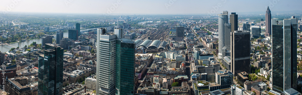 Skyline of Frankfurt, Germany