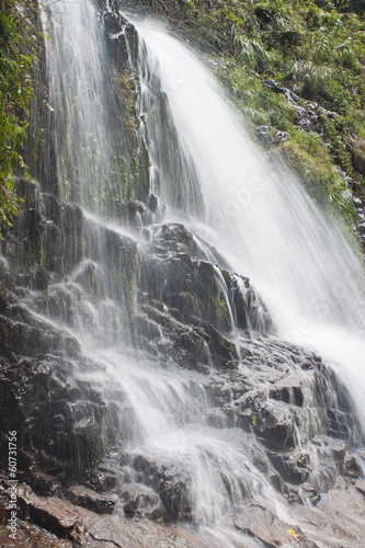 Silver waterfall in Sapa  Vietnam