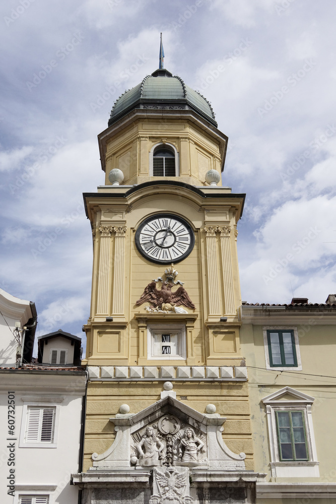 Church in the city centre of Rijeka, Croatia