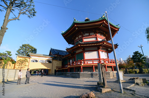 Benten Do Temple in Famous Ueno park area, Tokyo Japan photo