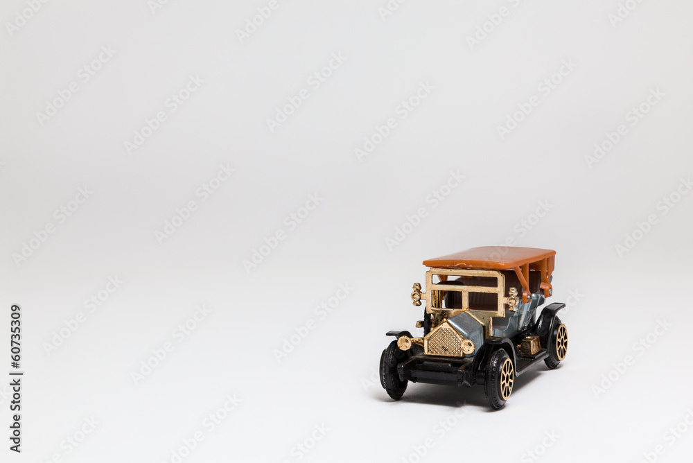Fototapeta premium toy car