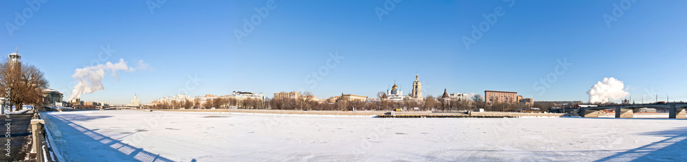 Obraz premium Moscow, municipal landscape