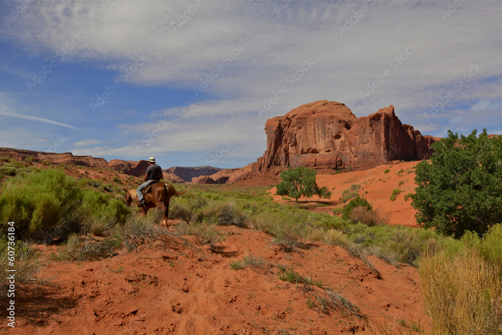 randonnée à cheval à Monument Valley, Arizona randonnée à cheval à Monument Valley, Arizona