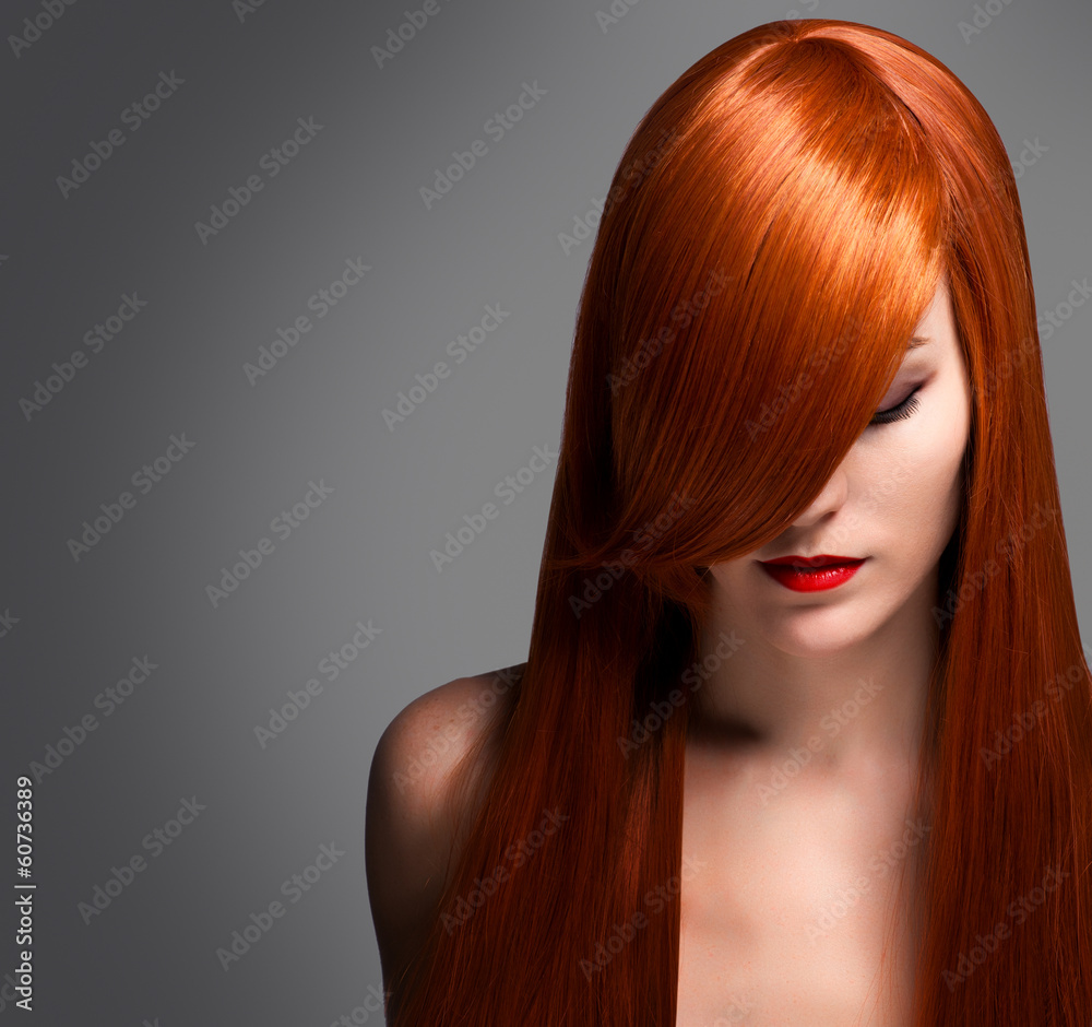 Fototapeta premium Beautiful woman with evening make-up. 