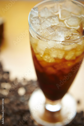 Iced coffee