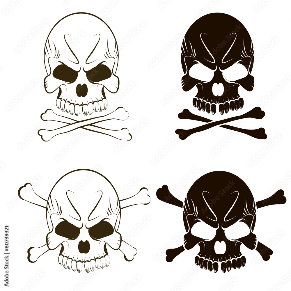 Pirate Skull set