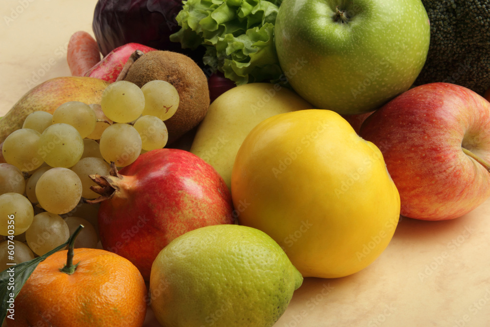 Vegetable and Fruit Vegetable and Fruit