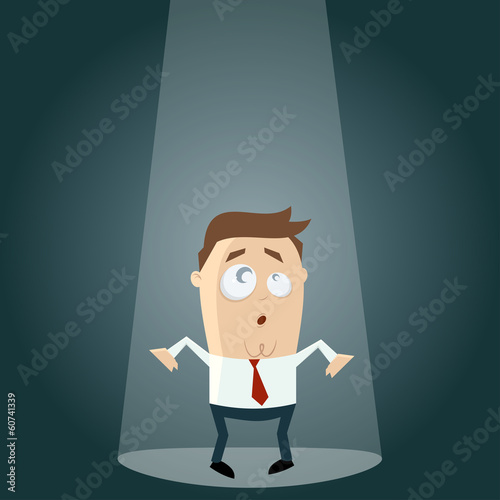 mann im licht