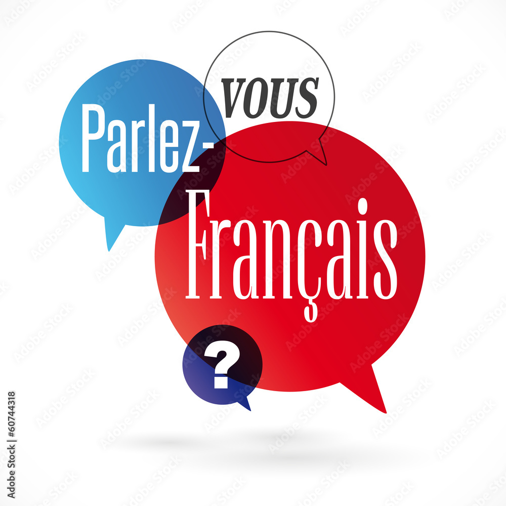 Parlez-vous français Stock Vector | Adobe Stock