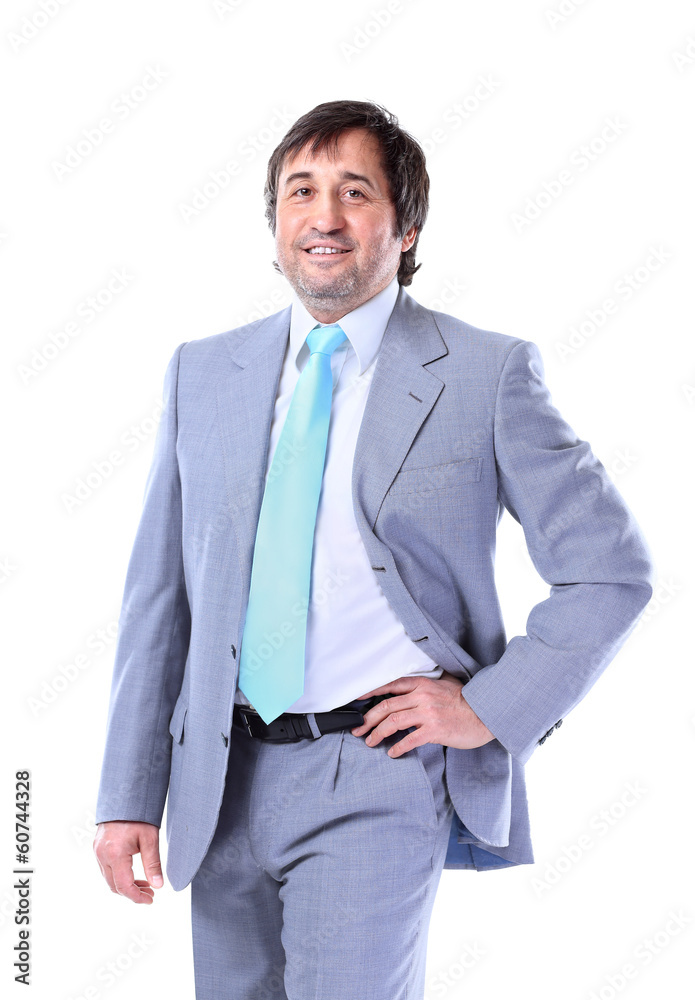 Portrait of happy smiling business man Portrait of happy smiling business man