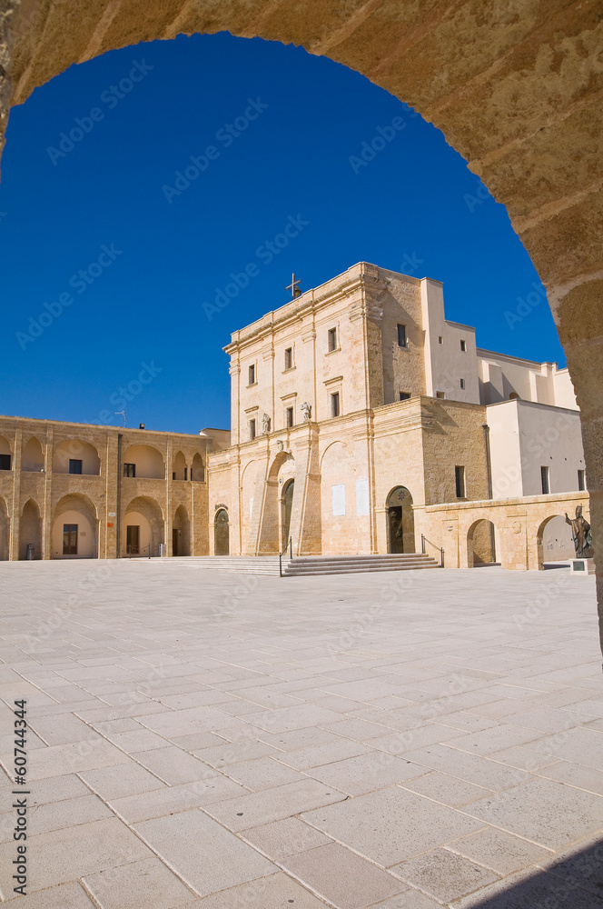 Sanctuary of Santa Maria di Leuca. Puglia. Italy.