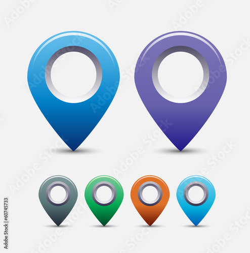 Free Download Icons markers - GFXLoad
