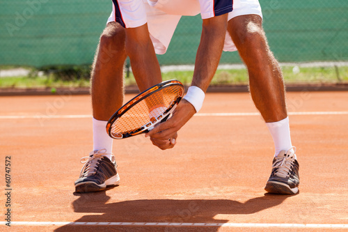 tennis player's legs © luckybusiness
