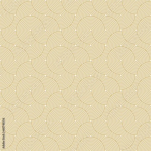 Abstract seamless ornament pattern. Vector illustration