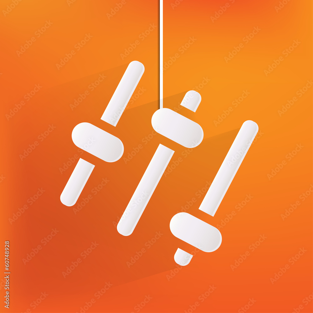 equalizer icon. Music sound wave symbol equalizer icon. Music sound wave symbol
