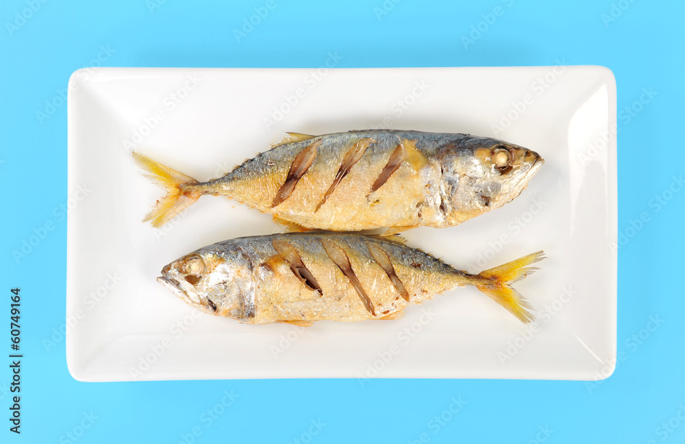 Fried fish steak for healthy food Fried fish steak for healthy food